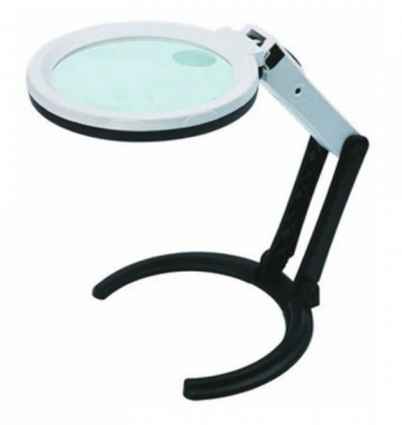 Multifunkčná lupa s osvetlením 2x a 4x, Insize