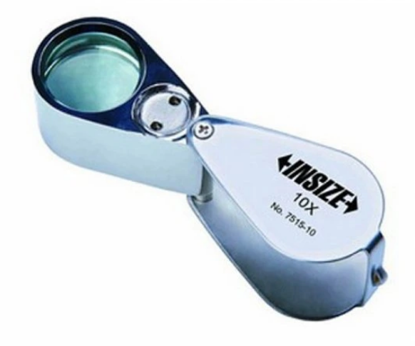 Skladacia lupa s osvetlením, Insize