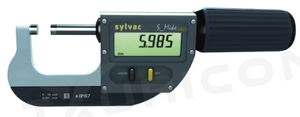 Digitálny mikrometer 0-30 mm IP67, Sylvac
