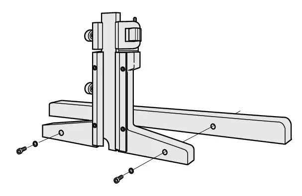 Predlžovací mostík 320 mm pre hĺbkomery, Mitutoyo
