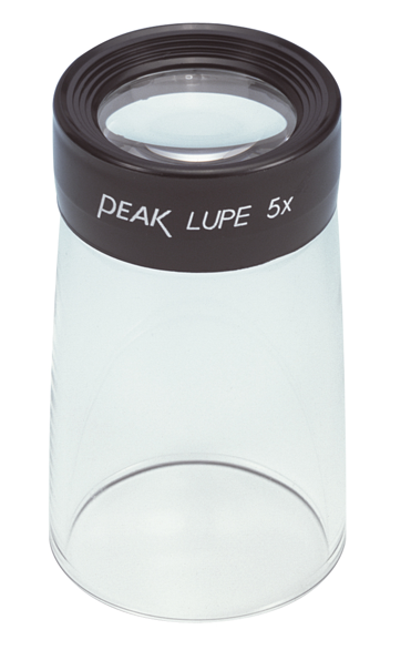 Lupa zväčšenie 5x, Peak