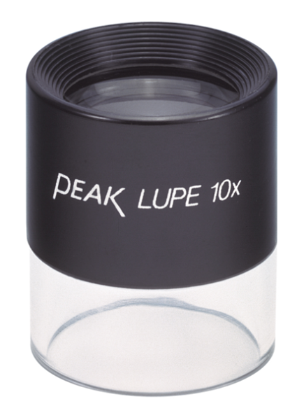 Lupa zväčšenie 10x, Peak