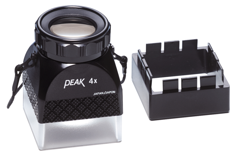 Príručná lupa 4x, Peak