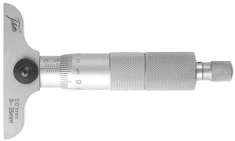 Analógový mikometrický hĺbkomer 0-150 mm, SGM