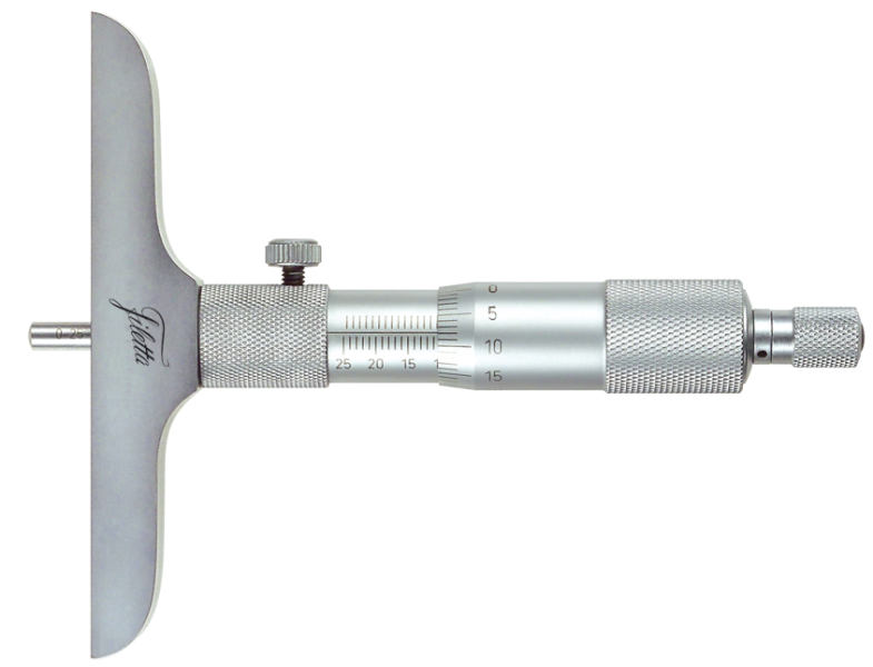 Analógový mikometrický hĺbkomer 0-200 mm, SGM