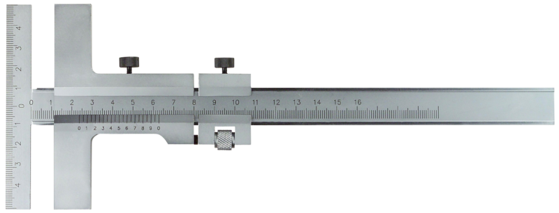 Orysovacie meradlo 0-160 mm s jemným nastavením, SGM