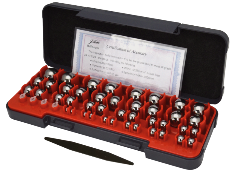 Oceľové meracie guľôčky 1-25 mm, SGM