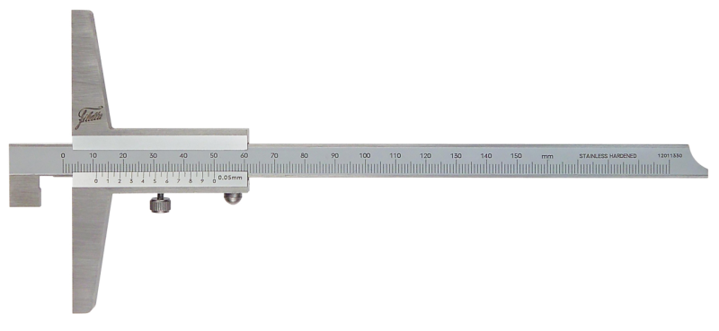 Analógový hĺbkomer 0-200 mm s osadením 10x10 mm, SGM