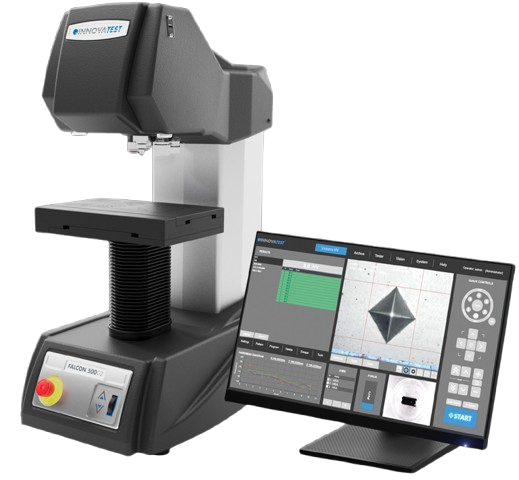 Tvrdomer Vickers FALCON 500G2, Innovatest