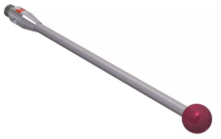 Dotyk s rubínovou guľôčkou L=50mm, D=4mm, závit M3, Mitutoyo
