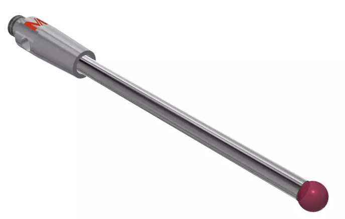 Dotyk s rubínovou guľôčkou L=30mm, D=3mm, závit M2, Mitutoyo