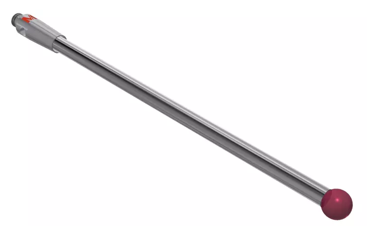 Dotyk s rubínovou guľôčkou L=50mm, D=3mm, závit M2, Mitutoyo