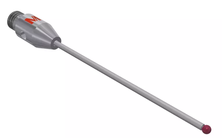 Dotyk s rubínovou guľôčkou L=32mm, D=4mm, závit M3, Mitutoyo